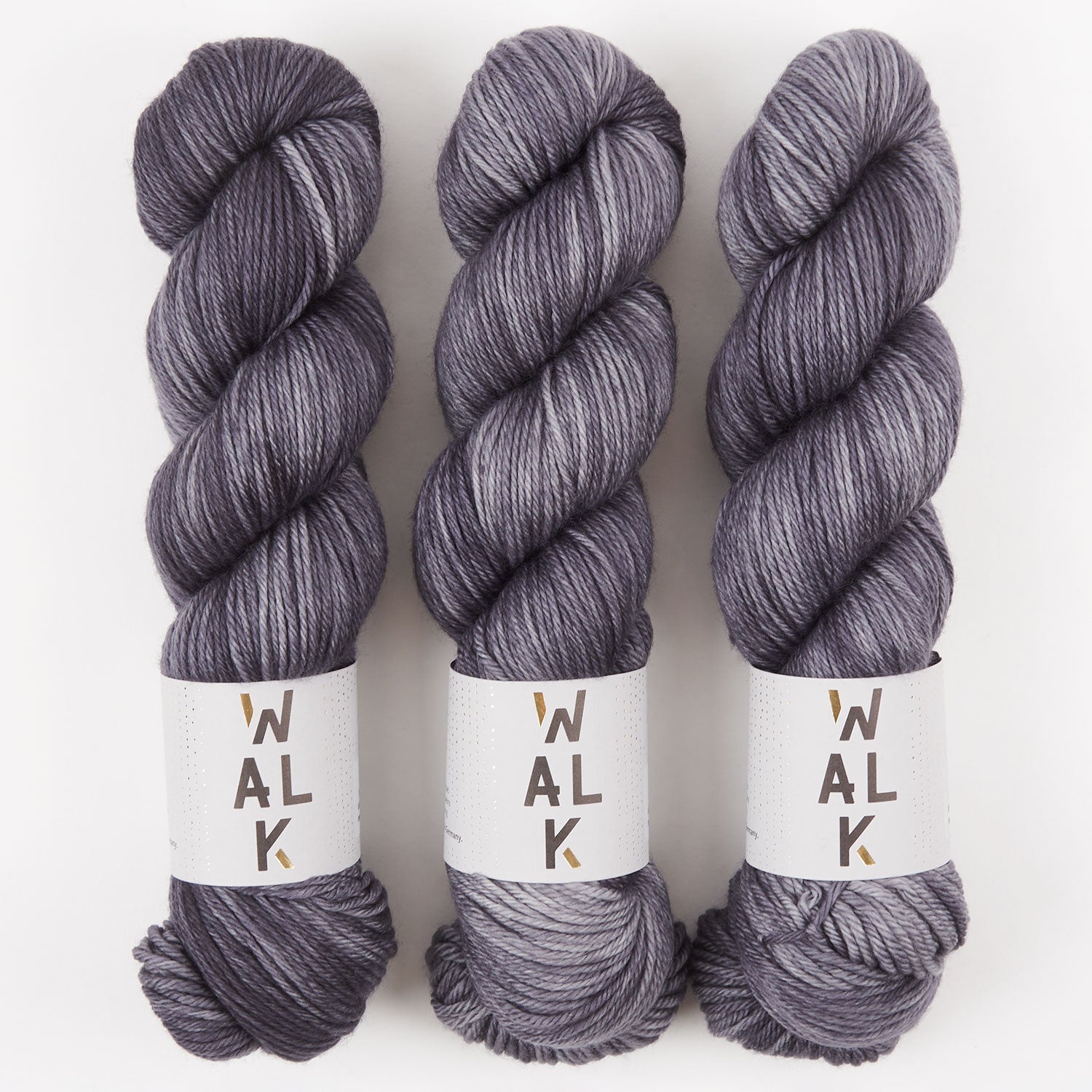 WALK Collection WALK MERINO DK - ASPHALT Merino wool DK grey Yarn