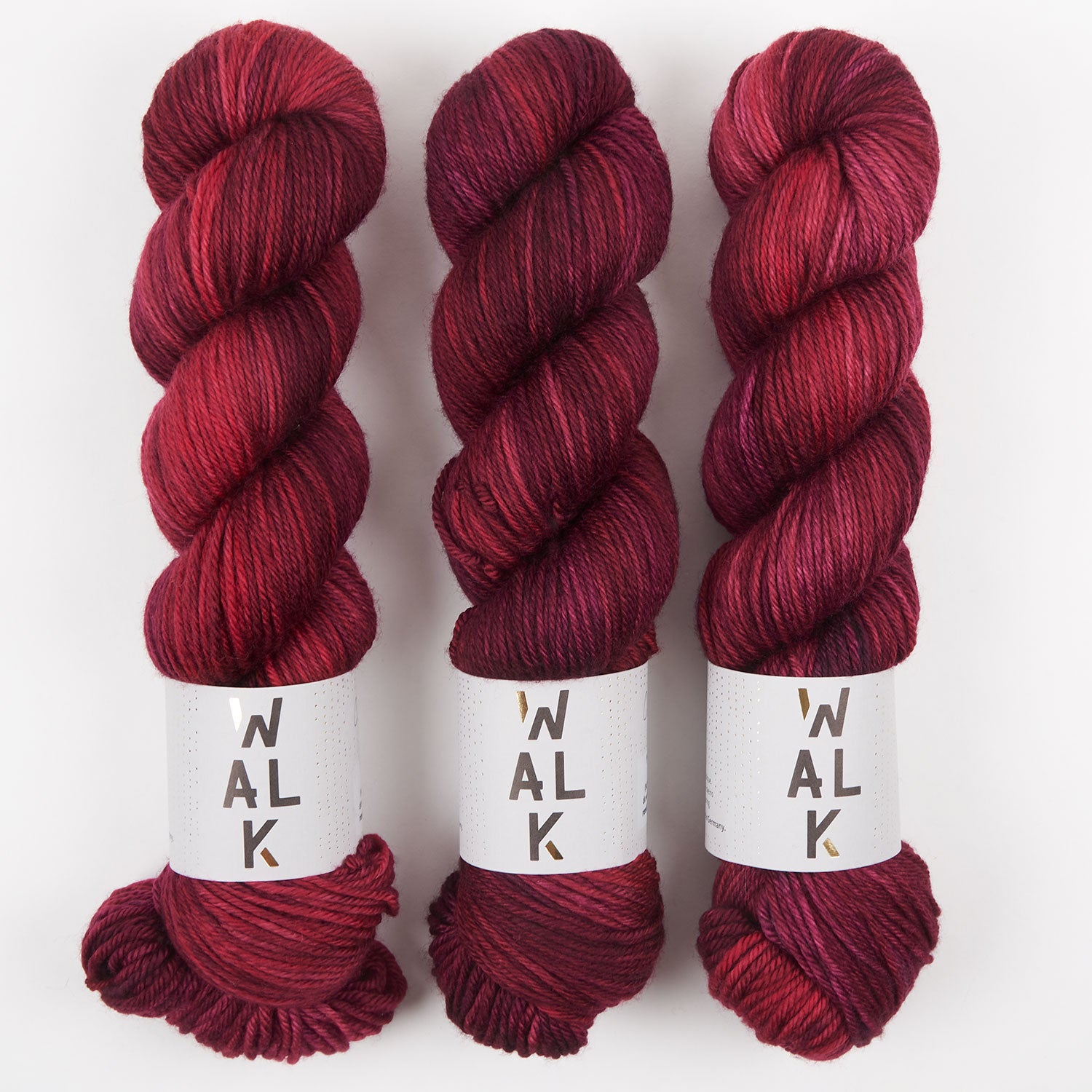 WALK Collection WALK MERINO DK - CLARET Merino wool DK red Yarn
