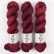 WALK Collection WALK MERINO DK - CLARET Merino wool DK red Yarn