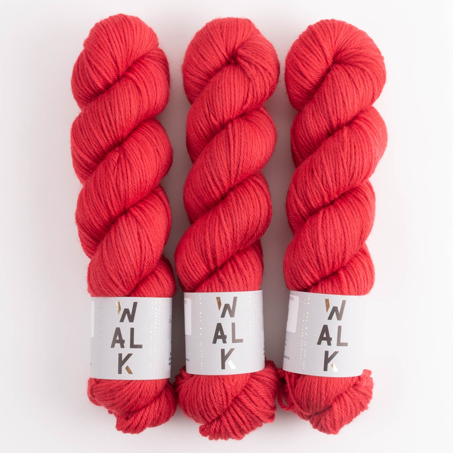 WALK Collection WALK MERINO DK - LIPSTICK Merino wool DK red Yarn