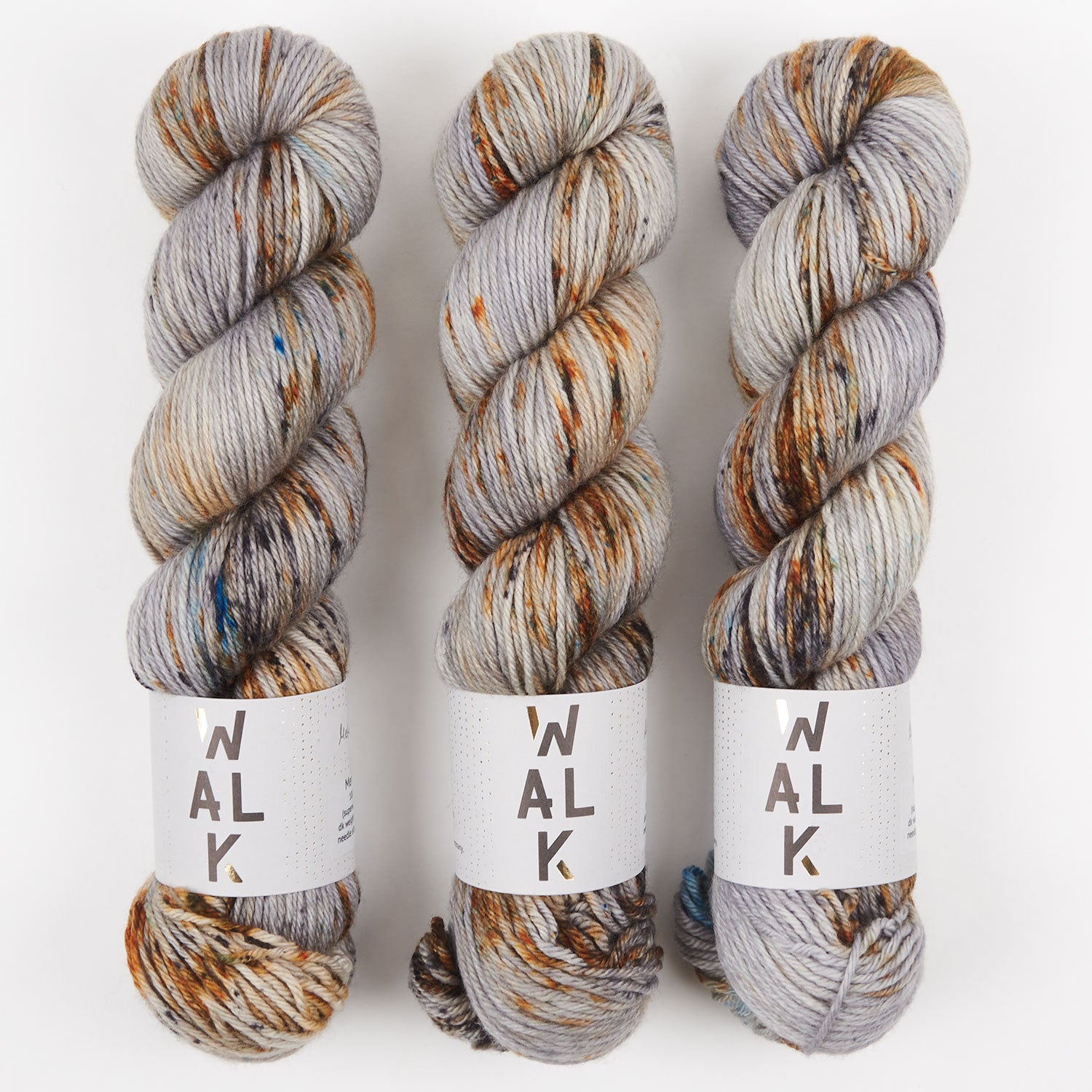 WALK Collection WALK MERINO DK - METAL DUST Merino wool DK grey Yarn