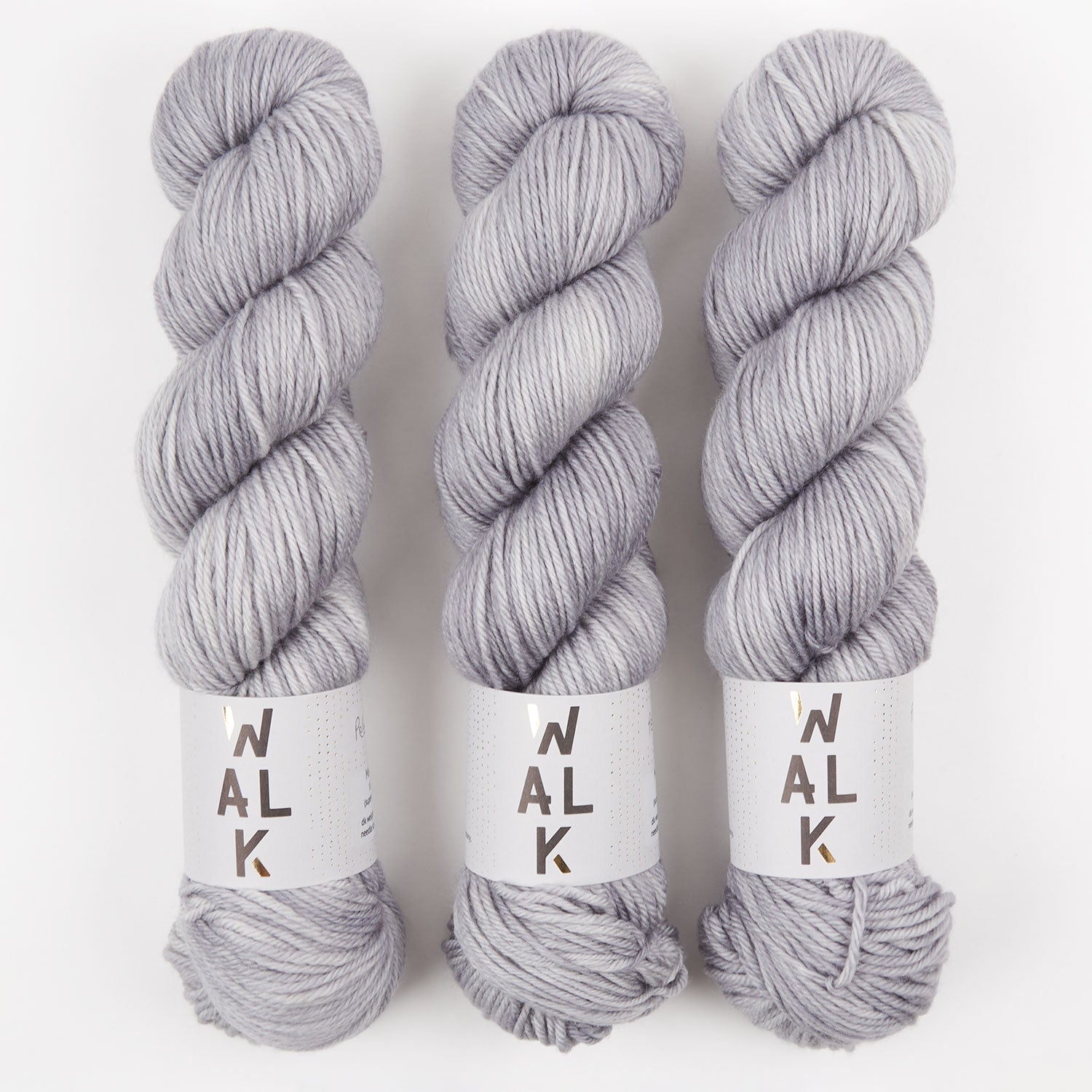 WALK Collection WALK MERINO DK - PEBBLES Merino wool DK grey Yarn