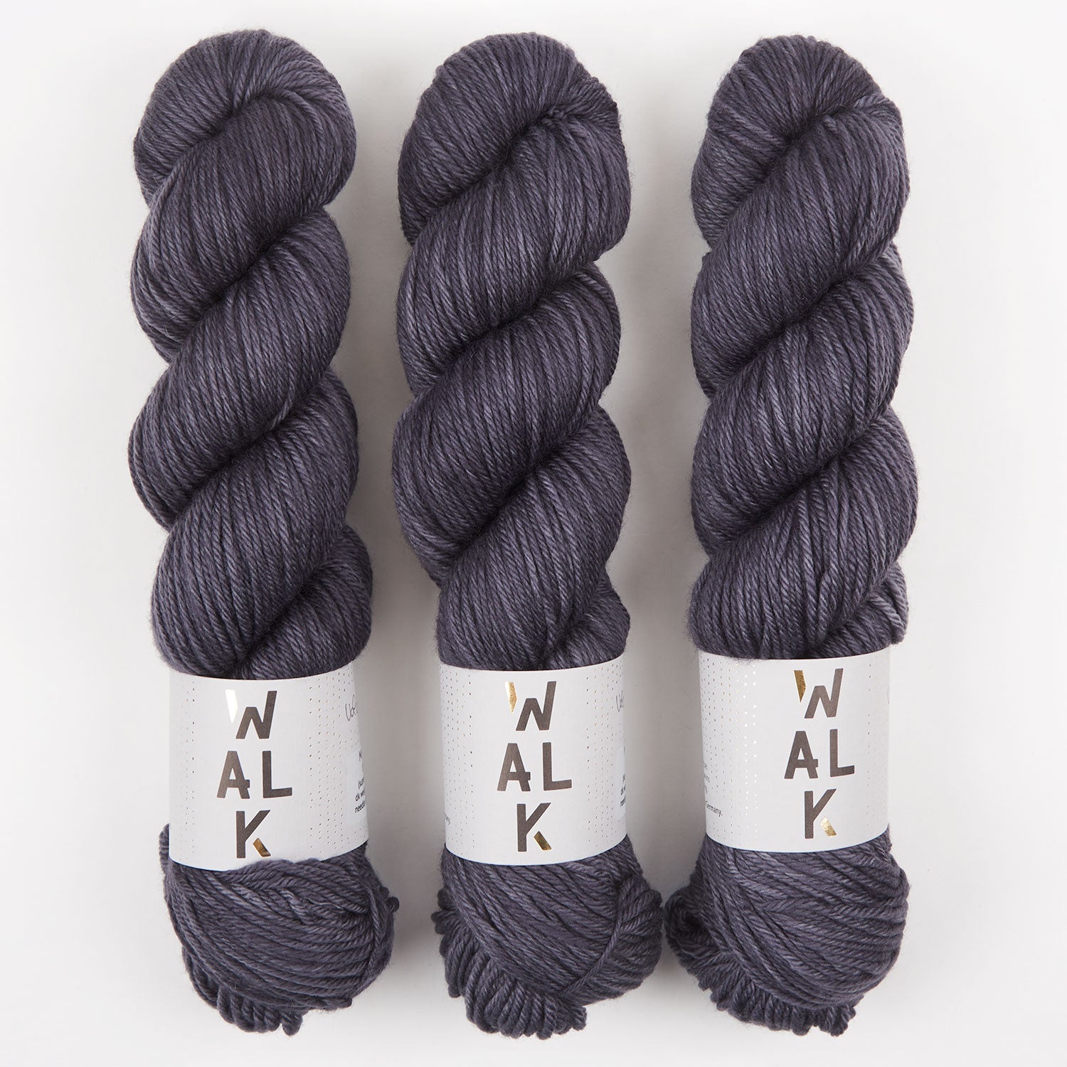 WALK Collection WALK MERINO DK - VOLCANIC SAND Merino wool DK grey Yarn