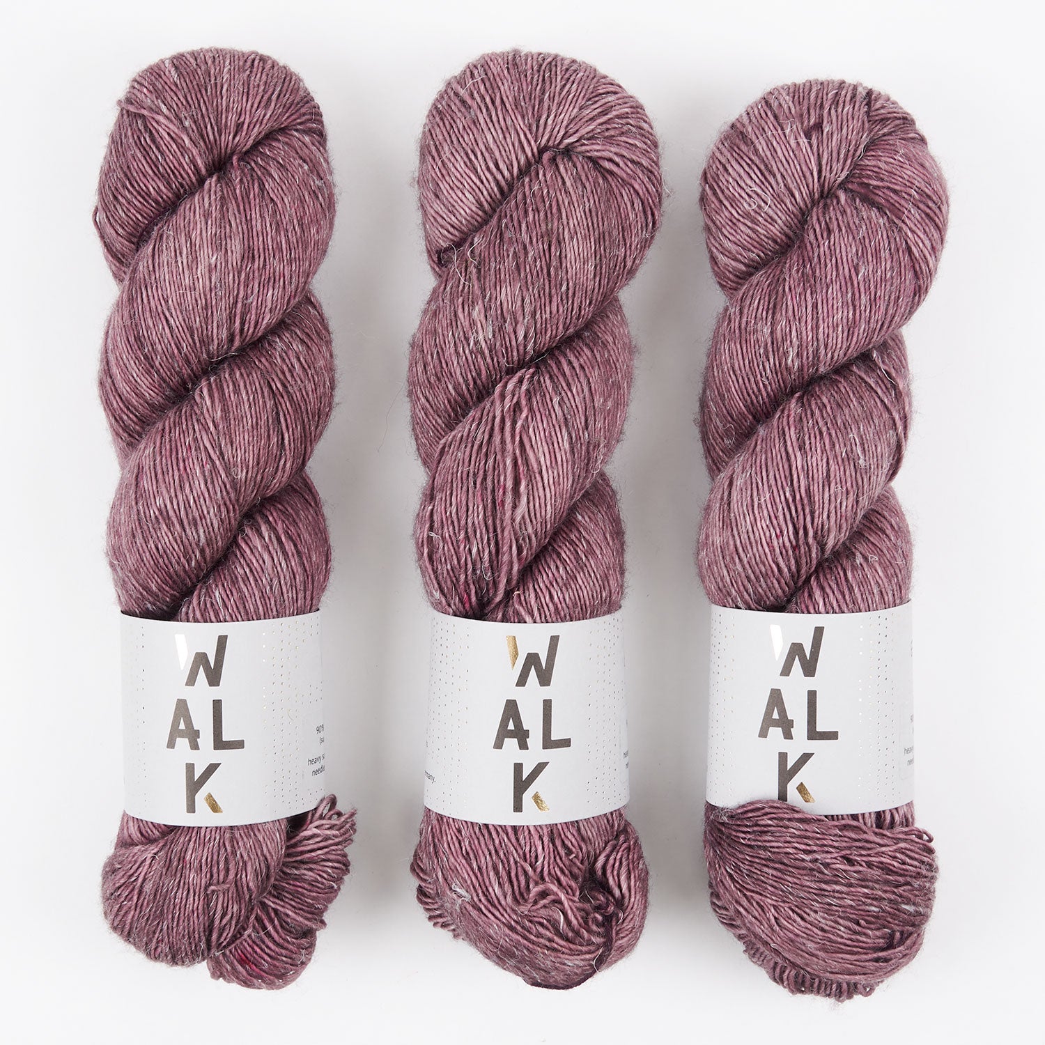 WALK Collection MERLINO - ENVY Merino wool Linen Fingering purple Yarn