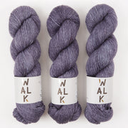WALK Collection MERLINO - NIGHTSHADE Merino wool Linen Fingering grey Yarn