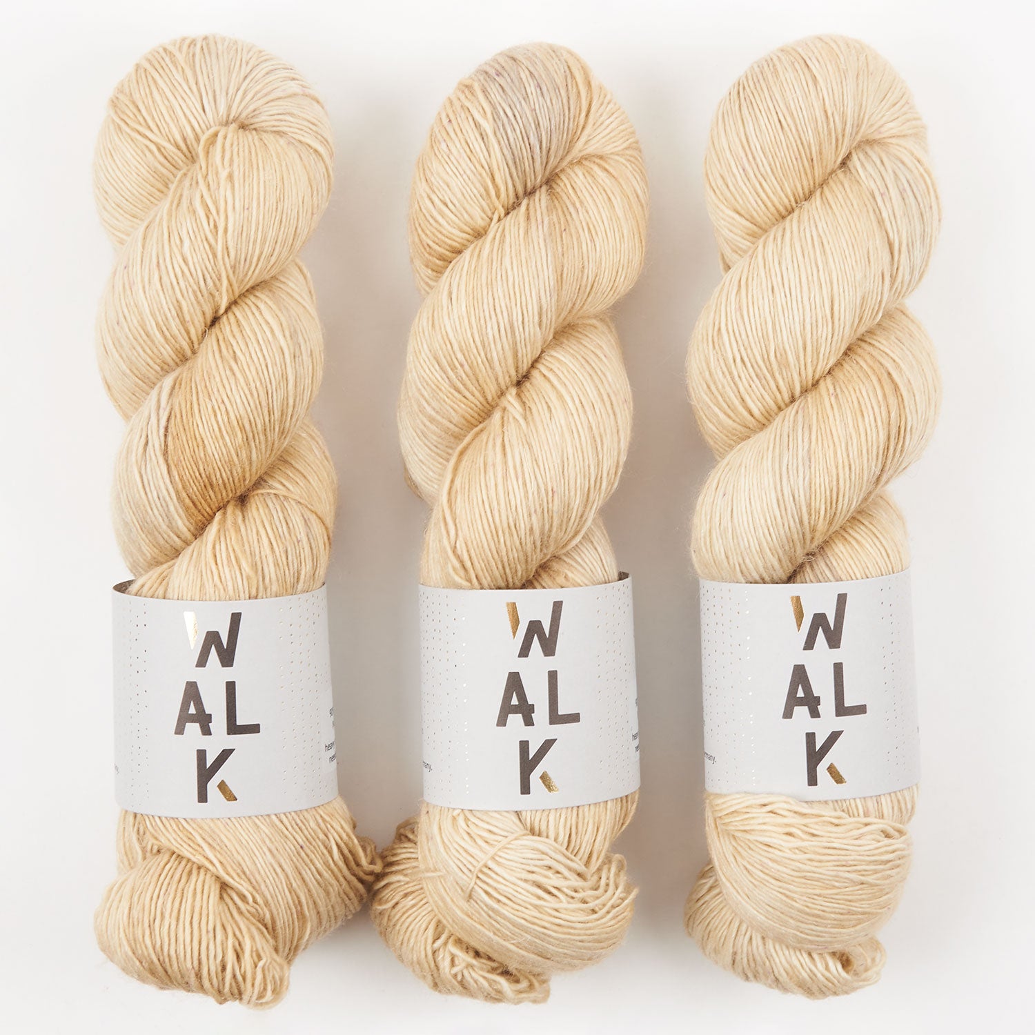 WALK Collection MERLINO - SAND Merino wool Linen Fingering beige Yarn