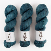WALK Collection COTTAGE MERINO - LEADEN SKY Merino wool Fingering blue Yarn