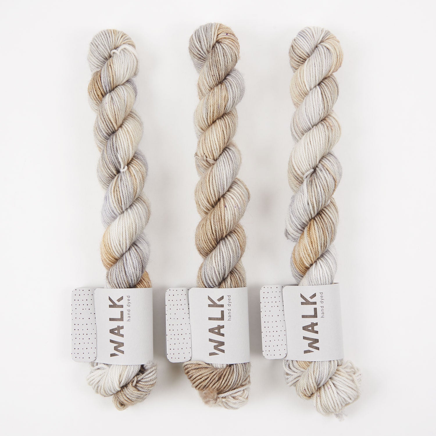 WALK Collection TOUGH SOCK MINI - ARCTIC WOLF Merino wool Nylon Fingering grey Yarn