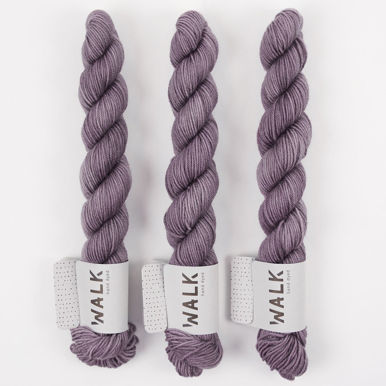 WALK Collection TOUGH SOCK MINI - ENVY Merino wool Nylon Fingering purple Yarn
