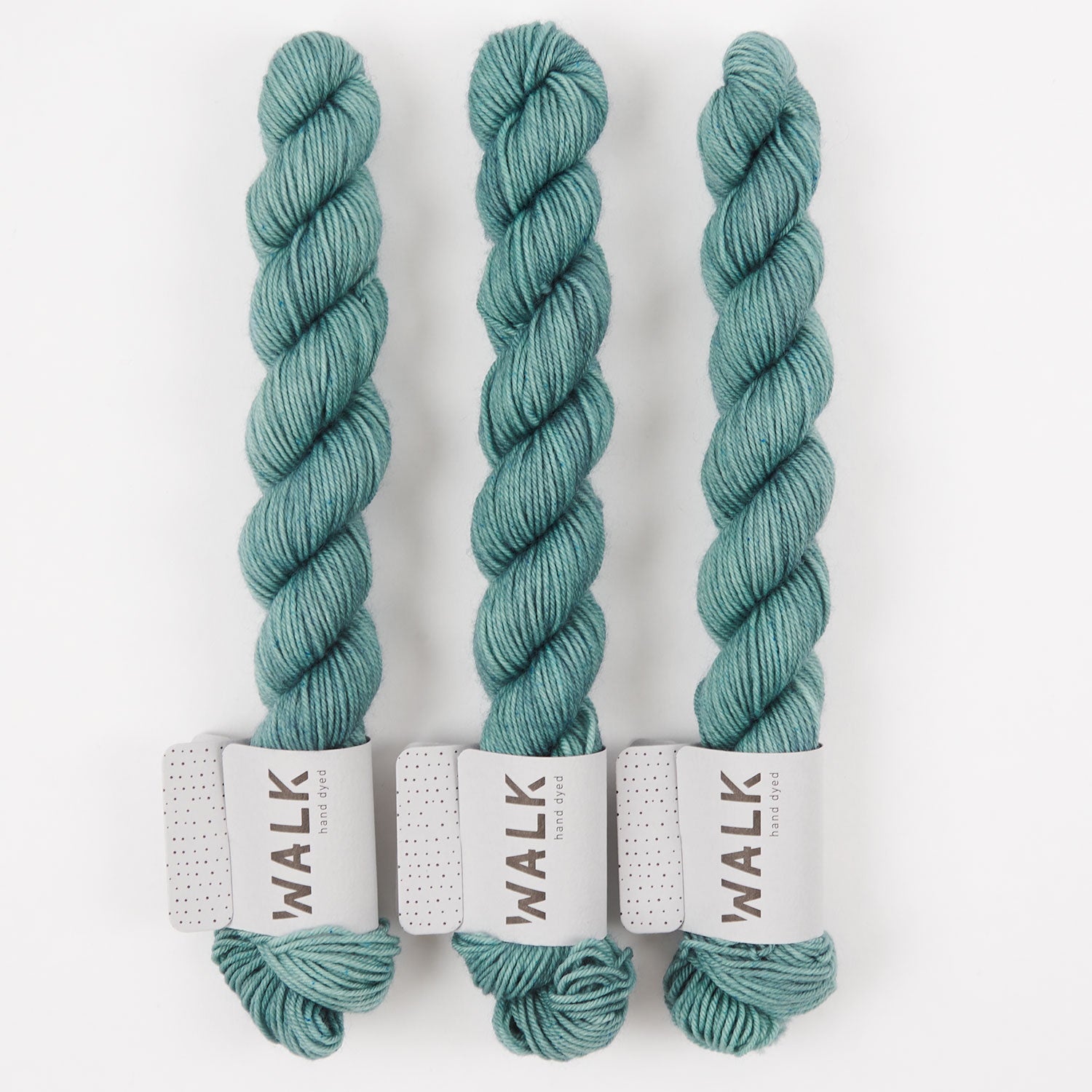WALK Collection TOUGH SOCK MINI - FJORD Merino wool Nylon Fingering green Yarn
