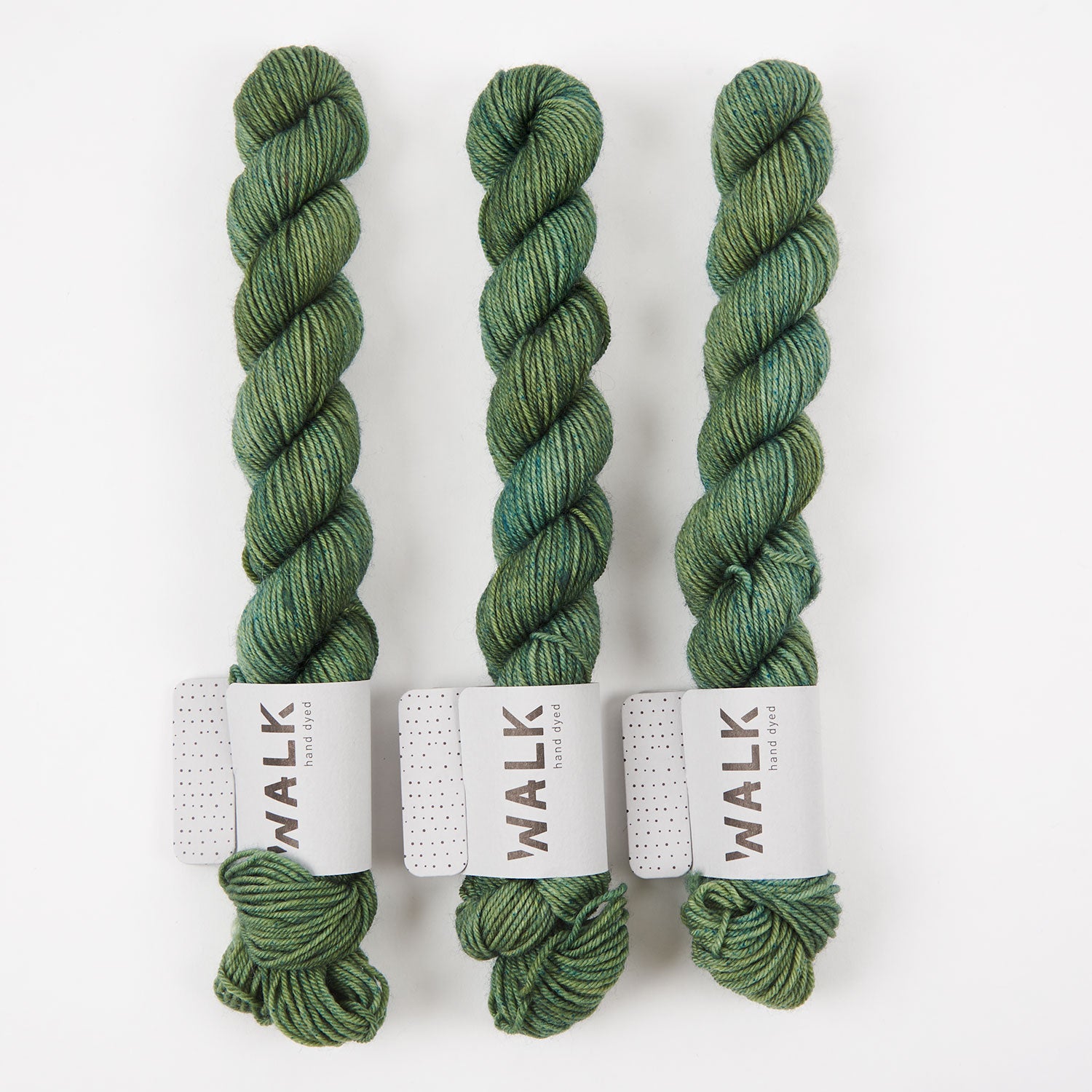 WALK Collection TOUGH SOCK MINI - JADE Merino wool Nylon Fingering green Yarn