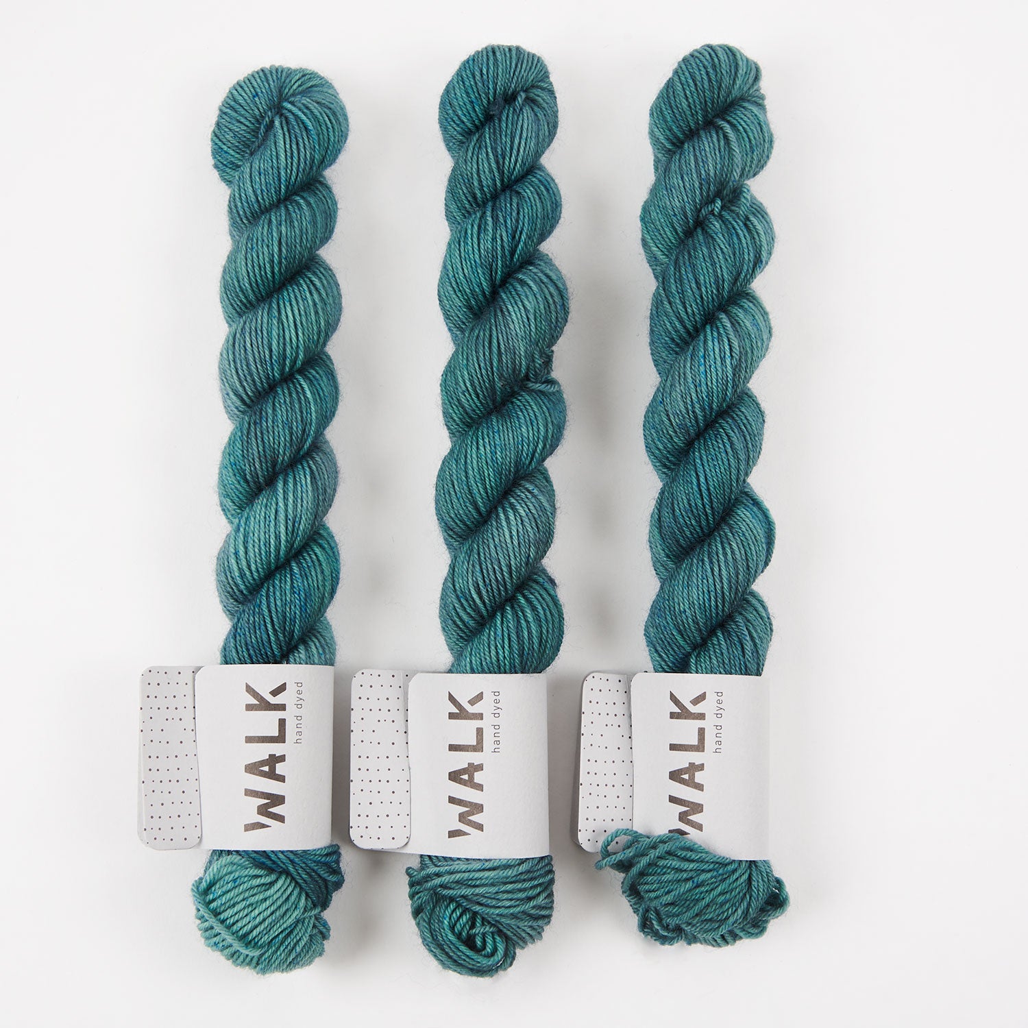 WALK Collection TOUGH SOCK MINI - MANHATTAN BEACH WAVE Merino wool Nylon Fingering turquoise Yarn