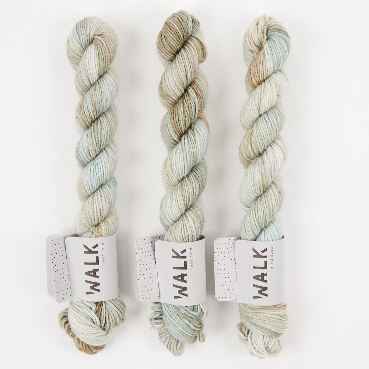 WALK Collection TOUGH SOCK MINI - PERMAFROST Merino wool Nylon Fingering Yarn