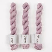 WALK Collection TOUGH SOCK MINI - SECRET Merino wool Nylon Fingering purple Yarn