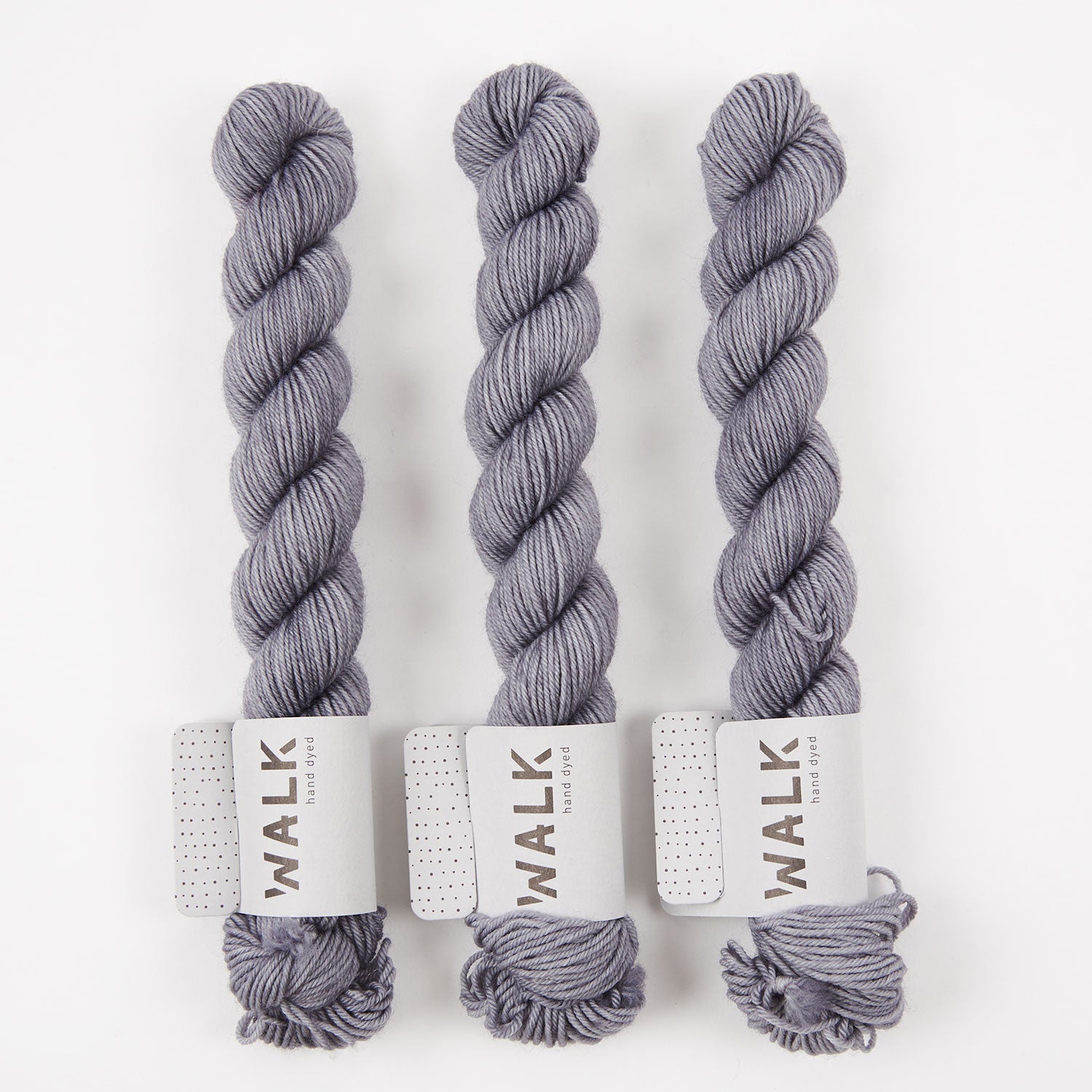 WALK Collection TOUGH SOCK MINI - STONE Merino wool Nylon Fingering grey Yarn