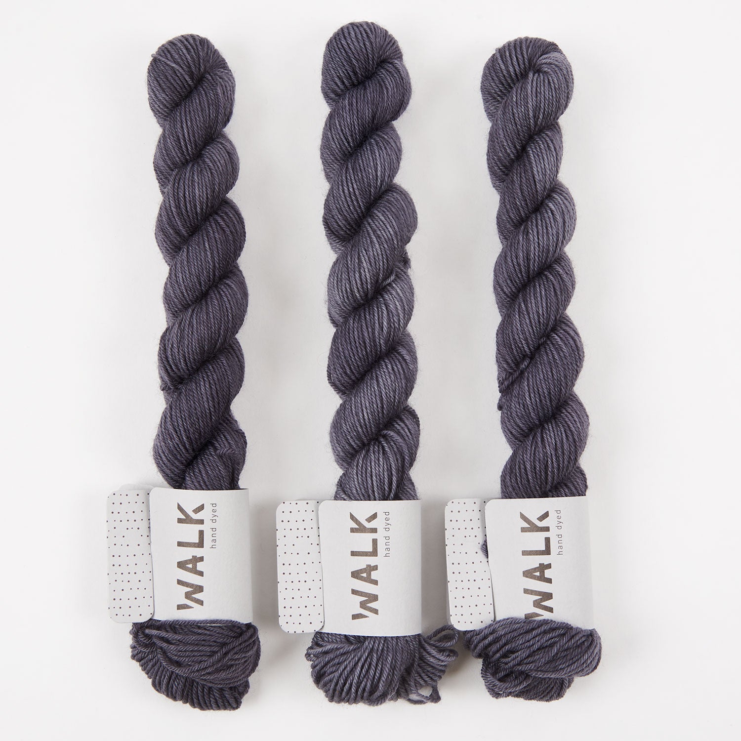 WALK Collection TOUGH SOCK MINI - VOLCANIC SAND Merino wool Nylon Fingering grey Yarn