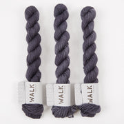 WALK Collection TOUGH SOCK MINI - VOLCANIC SAND Merino wool Nylon Fingering grey Yarn