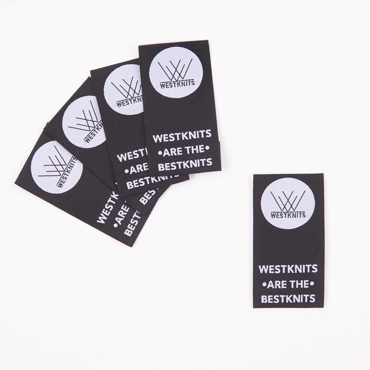 WESTKNITS ARE THE BEST KNITS - 5 TAGS