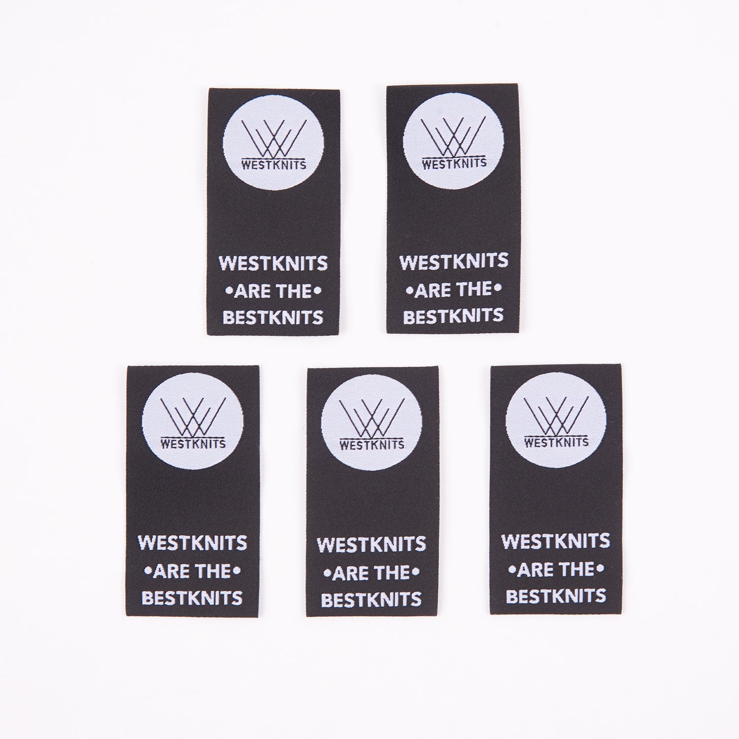 WESTKNITS ARE THE BEST KNITS - 5 TAGS
