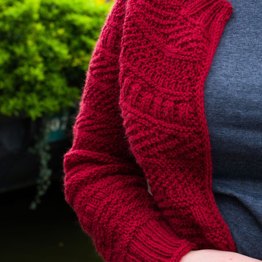 DUSTLAND CARDIGAN - AQUAMARINE